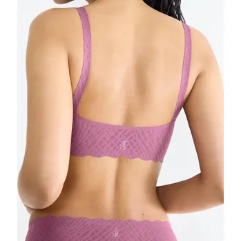 Podprsenka sloggi ZERO Feel Bliss Top - PURPLE - SLOGGI PURPLE - SLOGGI M