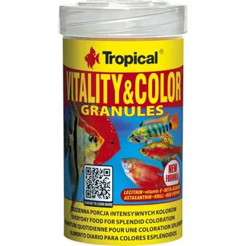 Krmivo pro rybičky Tropical Vitality&Colour Granules Varianta: 3kg