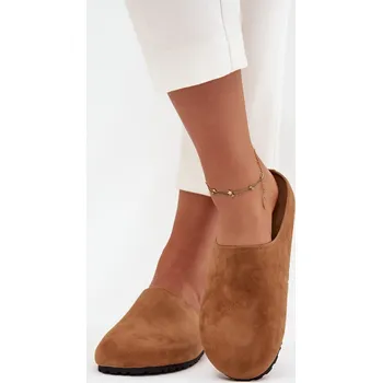 Dámské žabky Dámské pantofle na platformě Camel Sylviane 37