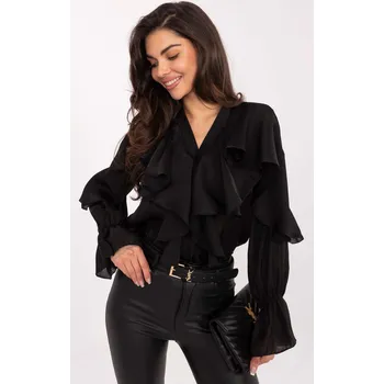 Košile s dlouhým rukávem model 220432 Rue Paris universal