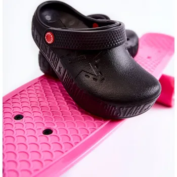 Dámské žabky Dětské lehké pantofle Kroks Big Star II375001 Černá 28