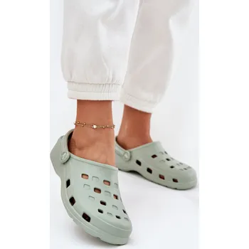 Dámské žabky Dámské Pěnové Pantofle Mátové LEMIGO 806 41