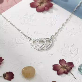Náhrdelník Yoowey Náhrdelník stříbrný srdce N6061