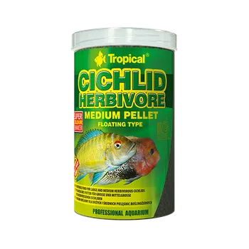 Krmivo pro rybičky Tropical Cichlid Herbivore Medium Pellet Objem: 500ml