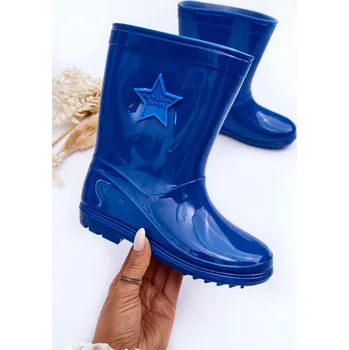 Dámské holínky Dětské gumové holínky modré Malvi 33