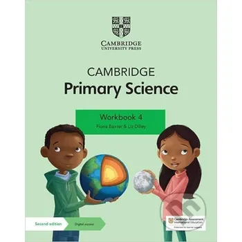 Cizí jazyk Cambridge Primary Science Workbook 4 with Digital Access (1 Year) - Cambridge University Press Cambridge University Press