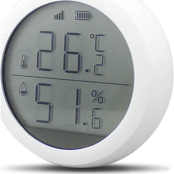Centrální jednotka pro chytrou domácnost ZigBee LCD senzor teploty a vlhkosti TUYA