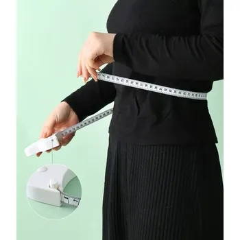 Příslušenství k šicímu stroji Samonavíjecí krejčovský metr 1 ks (barva: bílá) (MNP1)