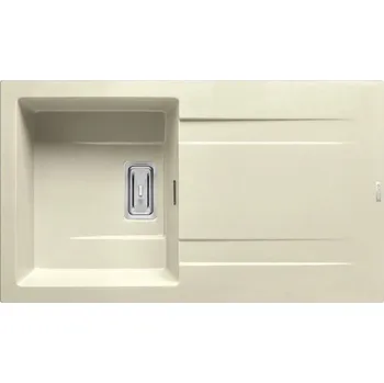 Granitový dřez Granitový kuchyňský dřez Pyramis KARTESIO (86X50) 1B 1D IVORY (070134411)