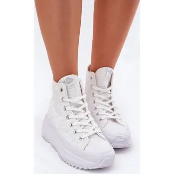 Dámská obuv Vysoké Dámské Tenisky Lee Cooper LCW-25-31-3461L Bílé 40