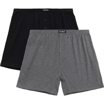 Trenýrky Pánské trenýrky 2 pack 003 mix - Atlantic vícebarevná M