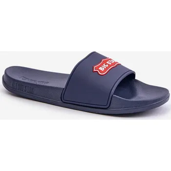 Dámské žabky Dámské pantofle Big Star OO274039 tmavě modré 36