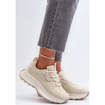 Dámské tenisky Dámské Tenisky HI-POLY SYSTEM Big Star NN274A105 Bežové 38