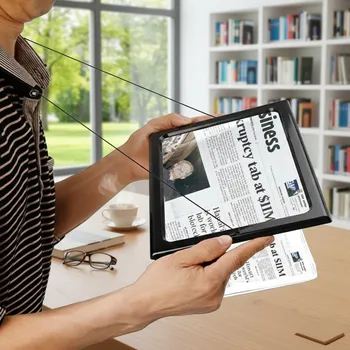 Lupa Skládací lupa s osvětlením