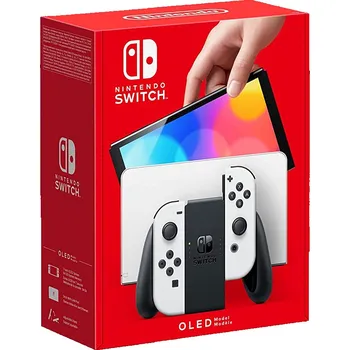Herní konzole Herní konzole Nintendo Switch - OLED Barva: Bílá, Stav: Rozbalené