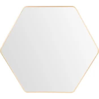 Zrcadlo Globo B992547 - Nástěnné zrcadlo 70x80 cm zlatá