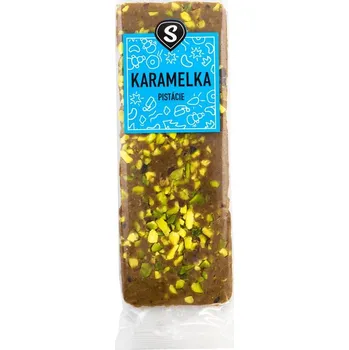 Karamelka pistácie váha 50g