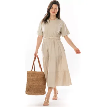 Dámské šaty Dámské šaty CART 48 Béžová