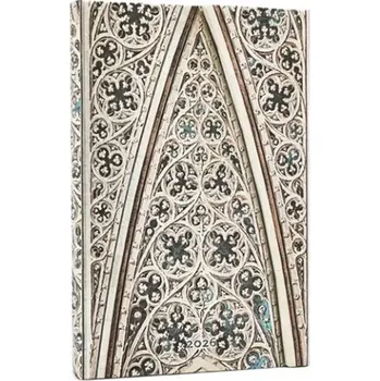 Cizojazyčná kniha 2026 Vault of the Milan Cathedral (Duomo di Milano) Mini 12-month Horizontal Hardcover Flexi Dayplanner 2026 (Wrap Closure) (Paperblanks)(Pevná)