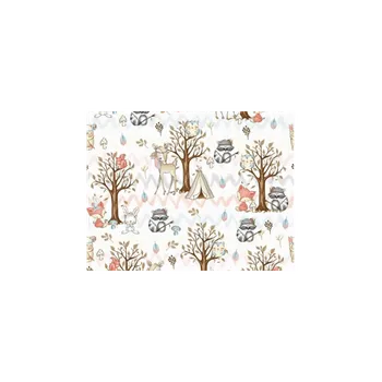 přikrývka EMPIS Zátěžová přikrývka - zvířátka v lese Rozměry: S - 80x100 cm, Hmotnost: 2 kg