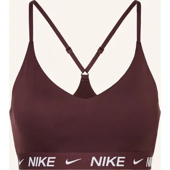 Podprsenka Nike Dámská Sportovní Podprsenka Indy, tmavě červená, 36