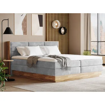 Postel Postel boxspring s úložným prostorem INCANA II-dub masiv plocha spaní 180x200