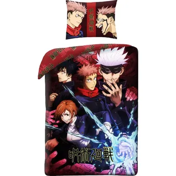 Halantex Povlečení - Jujutsu Kaisen (JJK-8294BL) 140x200, 70x90 (100% Polyester)