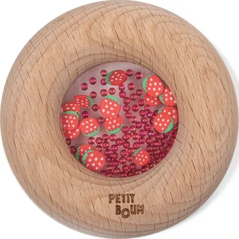 Petit Boum - Senzorické chrastítko Varianta: Jahoda