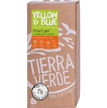 Prací gel Tierra Verde – Prací gel pomeranč (Yellow & Blue), 2 l