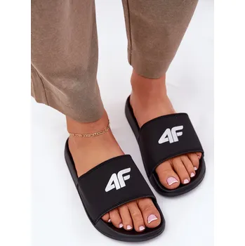 Dámská móda Dámské Pantofle 4F Černé 4FRMM00FSLIF010-20S 40