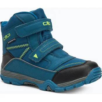 Dívčí sněhule Dětské sněhule CMP Pyry Snowboots petrol / yellow fluo