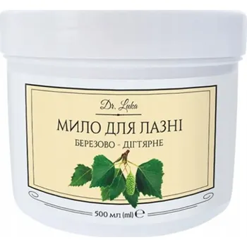 Mýdlo HealthNA Dr.Luka Krémové mýdlo z březového dechtu na tělo a vlasy, 500 ml