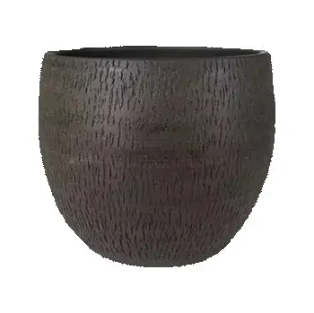 Květináč Obal keramický Owen 17x13 cm hnědý