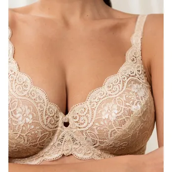 Podprsenka Dámská polovyztužená podprsenka Amourette 300 W X tělová - Triumph YELLOW 70E