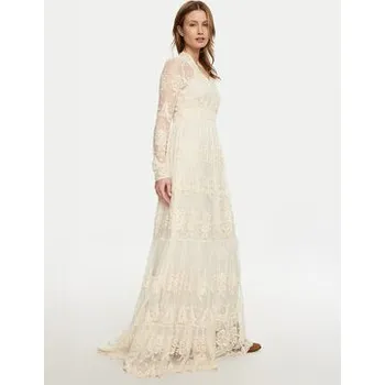 Dámské šaty YAS Večerní šaty Seloise 26015997 Bílá Regular Fit 40