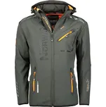 Geographical Norway Softshellová bunda Royaute DB 068 M WY8027H/GN/Dark Grey / Orange m