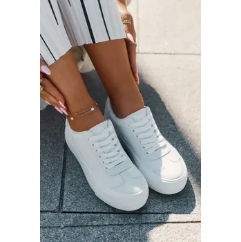 Dámské tenisky Dámské tenisky na platformě Big Star RR274337 Bílé 37