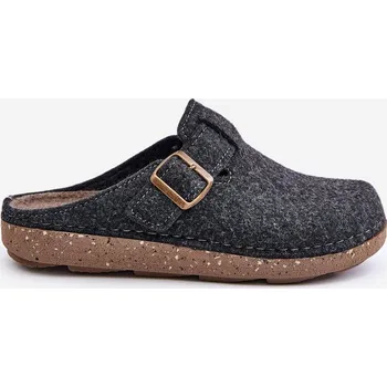 Dámské žabky Pánské Pantofle S Přezkou Preventivní Pantofle Inblu MT000012 Grafitové 45