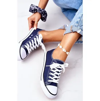 Dámská obuv Dámské Klasické Tenisky Tmavě Modré Omerta 36