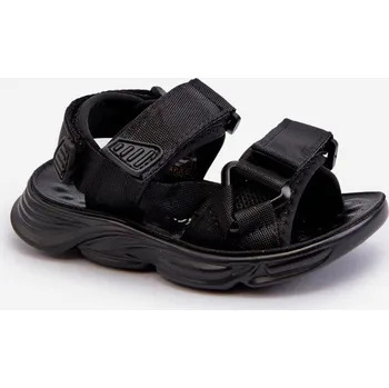 Sada pánského spodního prádla Dětské Sandálky Se Zapínáním Na suchý zip Černé Orretta 35