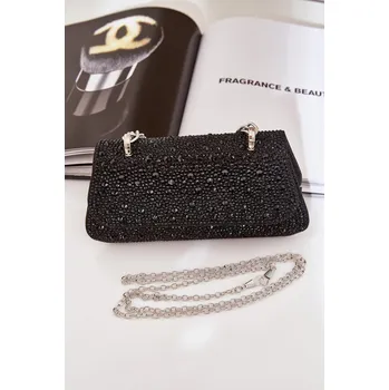 Kabelka Ozdobená Kabelek Na Návštěvu Černá Kariti univerzální