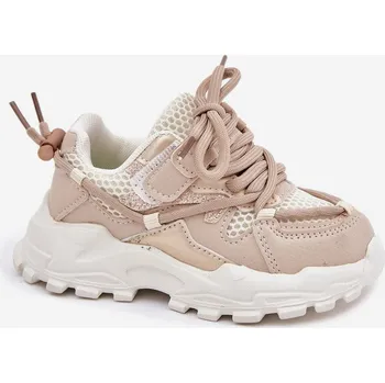 Chlapecké tenisky Sportovní boty sneakers dětské béžové Tilvianea 35