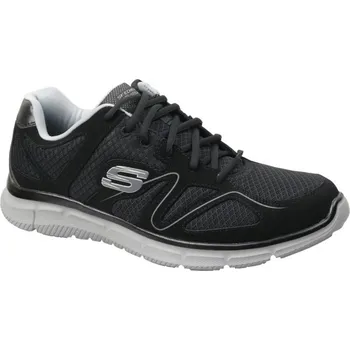 Pánská sportovní obuv Boty Skechers Satisfaction M 58350-BKGY 42,5