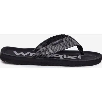 Sada pánského spodního prádla Pánské Japonské Pantofle WRANGLER ZANE FLIPFLOP MEN LOW 20251044.20251044.10E Šedé 40