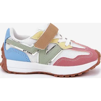 Sada pánského spodního prádla Dětské sneakersy na suchý zip multikolor Tezzu 34