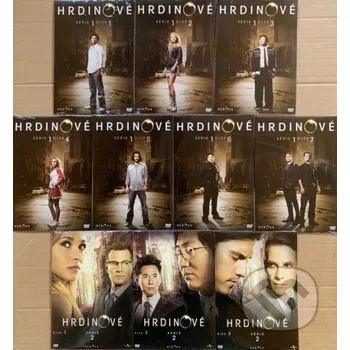 Hrdinové – sada 10 DVD DVD