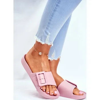 Dámské žabky Dámské Nazouváky Big Star Růžové FF274A389 41