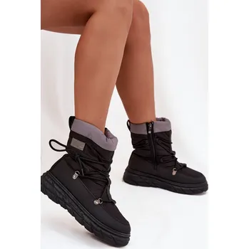 Dámská obuv Dámské zimní boty na zip Lee Cooper LCJ-25-44-3930 Černé 36