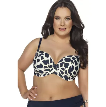 Dámské plavky Dámské dvoudílné plavky SK 195 - AVA tmavě modrá 75/D