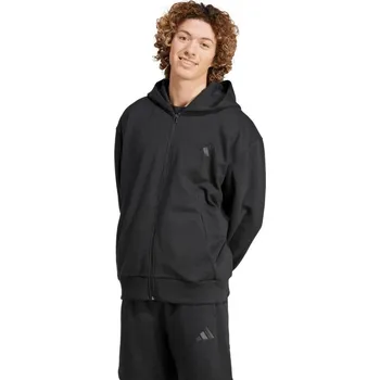 Pánská mikina Pánská mikina adidas All Szn Fleece Full-Zip Hoodie černá IX1249 pánská 2 XL